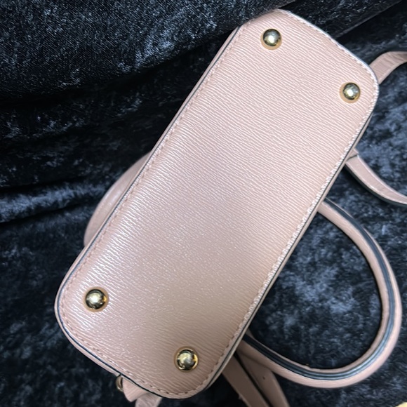 Darling BEBE Los Angeles purse with zipper compartment and snap closure. - Picture 7 of 13